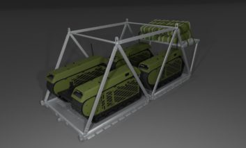 IrvinGQ develops airdrop platform compatible for use with Milrem Robotics’ Unmanned Ground Vehicle (UGV)