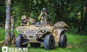 Internationale vooruitzichten voor de Defenture Scorpion militaire diesel quad